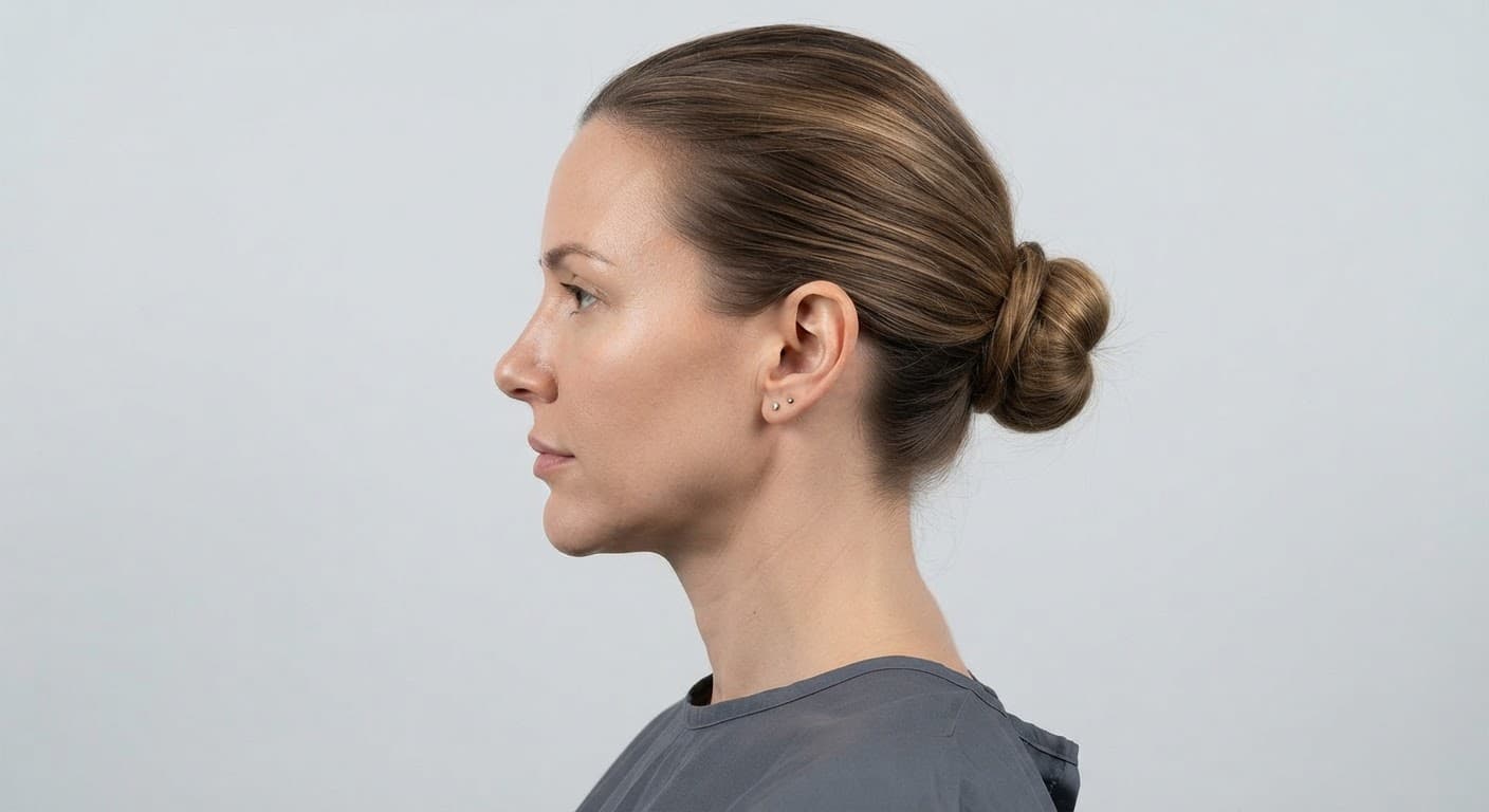 Advanced chin 14 months after genioplasty